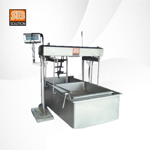 Milk Weighing Bowl With Weighing Scale